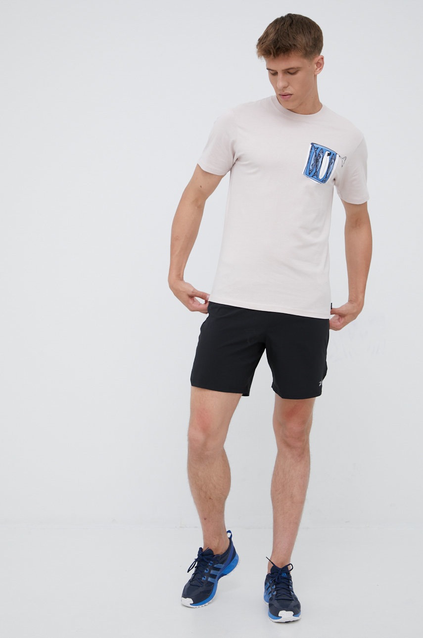 

Шорти для бігу Reebok GR9232 чоловічі колір чорний