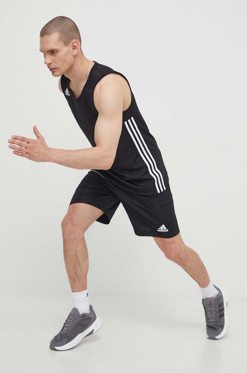 Σορτς προπόνησης adidas Performance Entrada 22 Entrada 22 HB0575 ανδρικό, χρώμα: μαύρο IL3431 HB0575 φωτογραφία