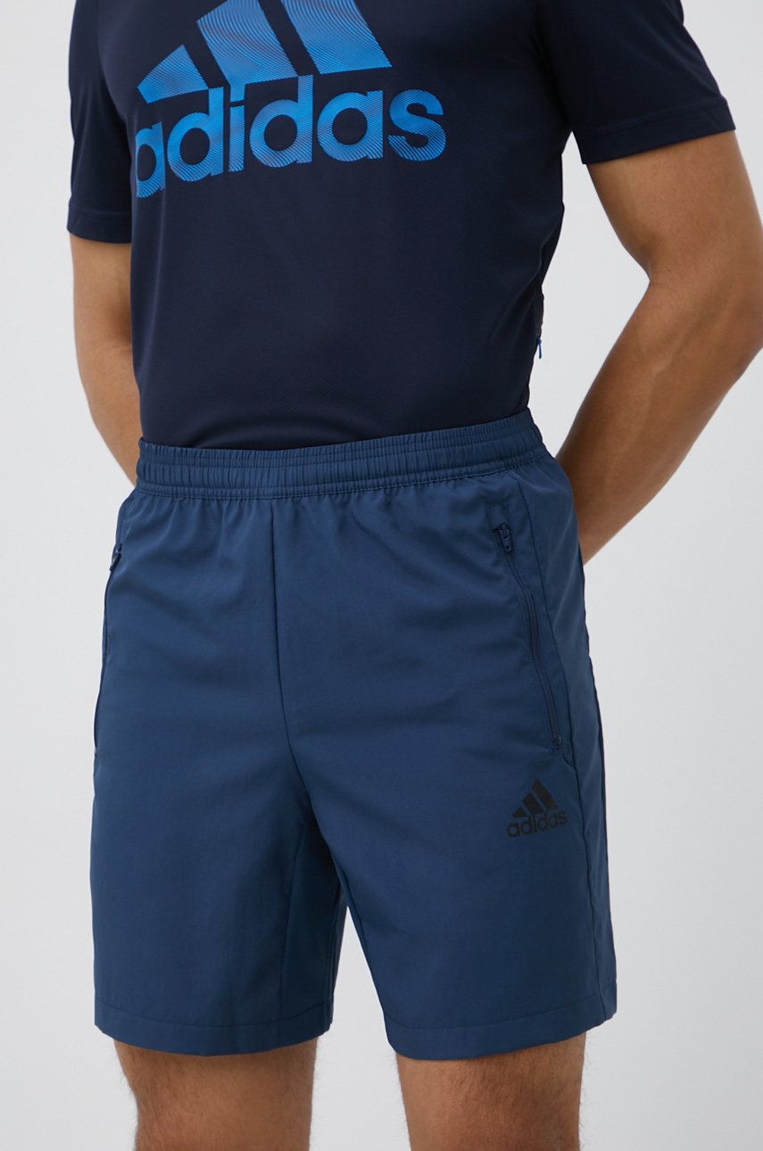 Adidas szorty treningowe Designed 2 męskie kolor granatowy