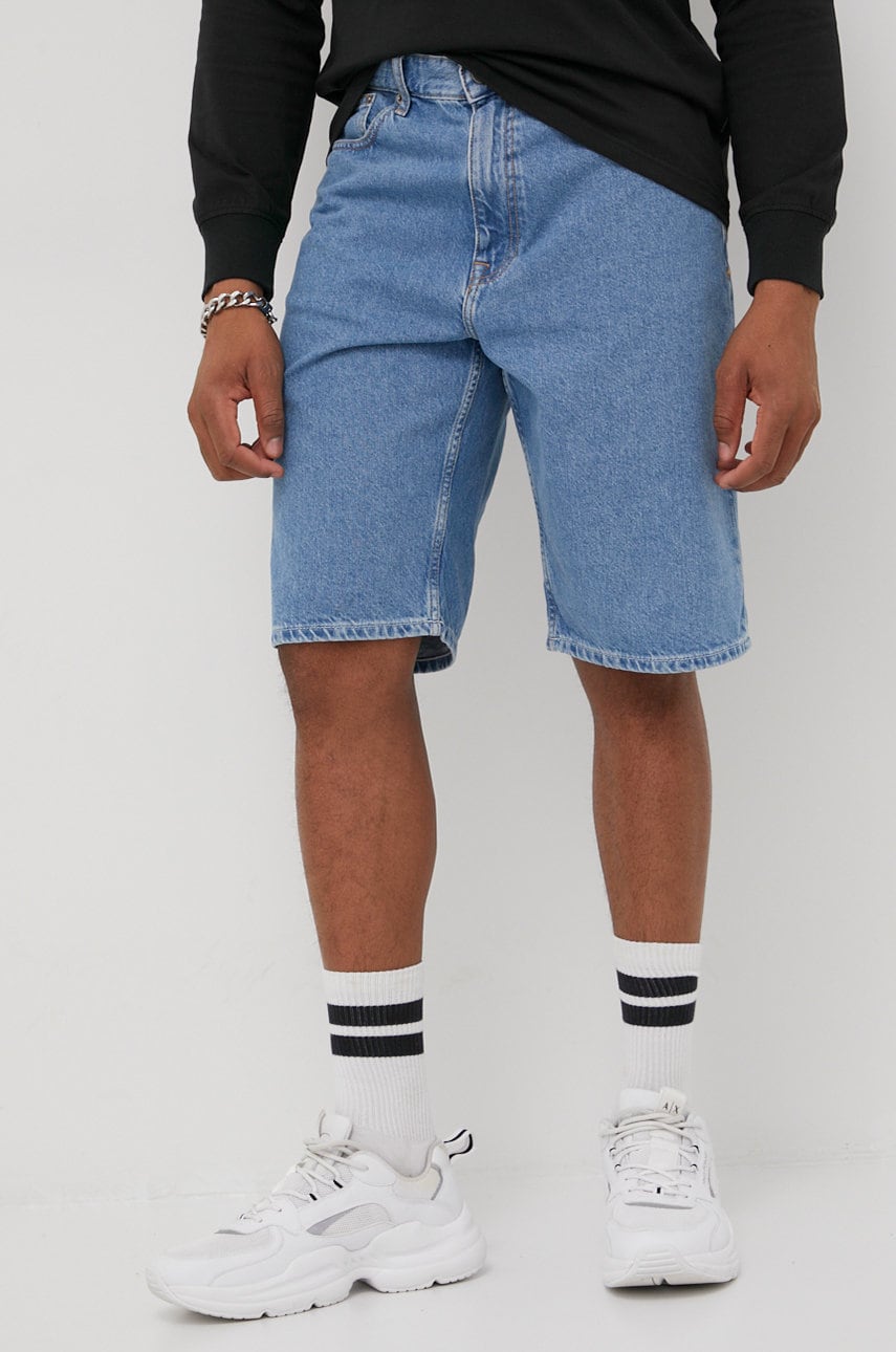 Dr. denim pantaloni scurti jeans barbati,