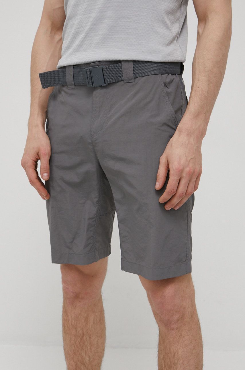Columbia pantaloni scurți outdoor Silver Ridge Ii barbati, culoarea gri 2023 ❤️ Pret Super answear imagine noua 2022