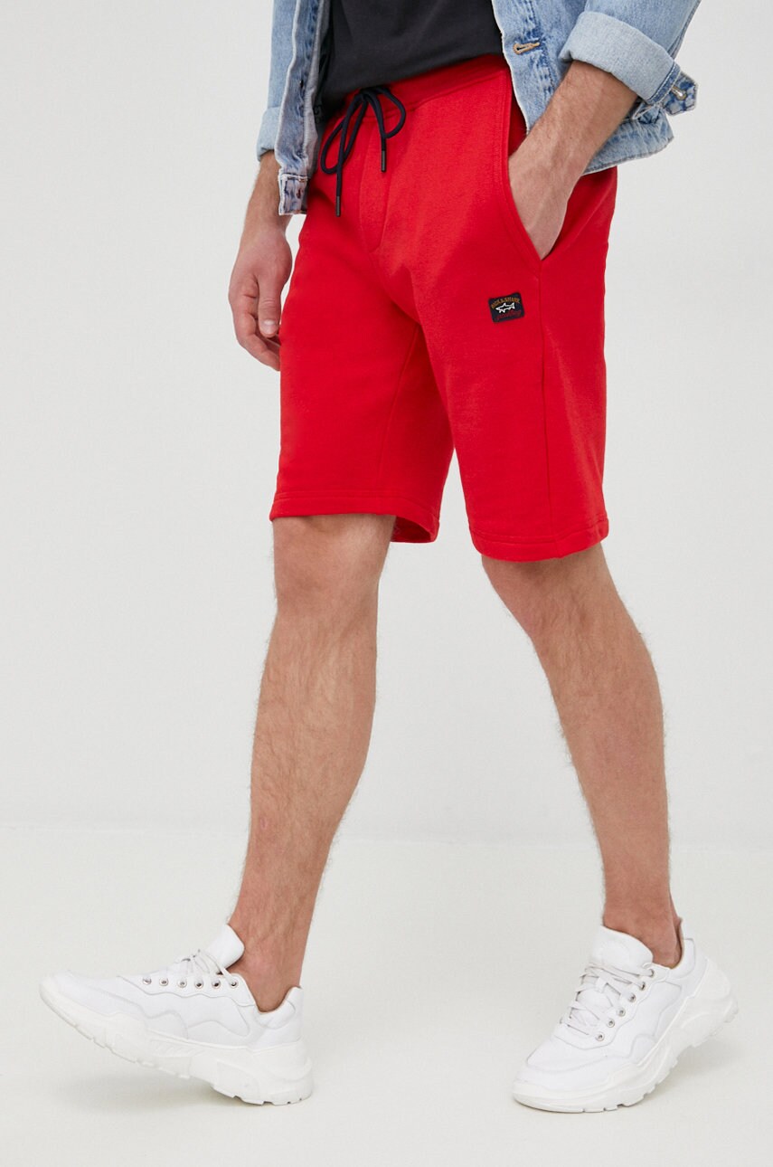 Paul&shark pantaloni scurti barbati, culoarea rosu