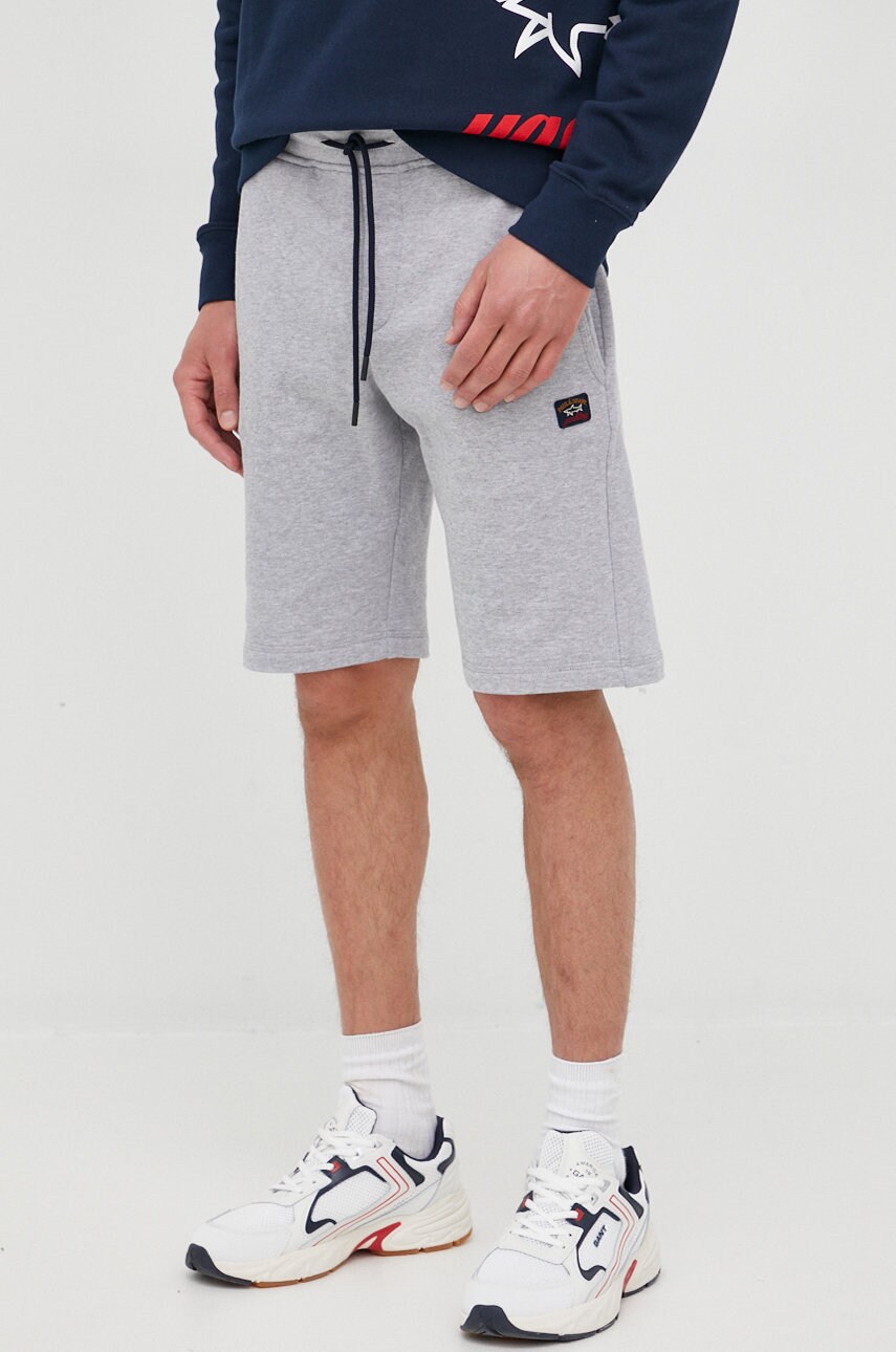 Paul&shark pantaloni scurti barbati, culoarea gri