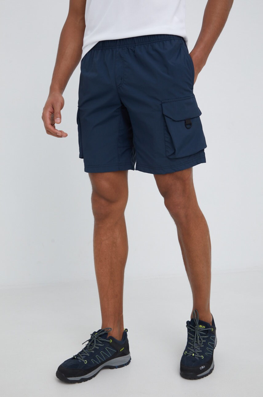 Jack Wolfskin pantaloni scurți outdoor Rebel barbati, culoarea albastru marin