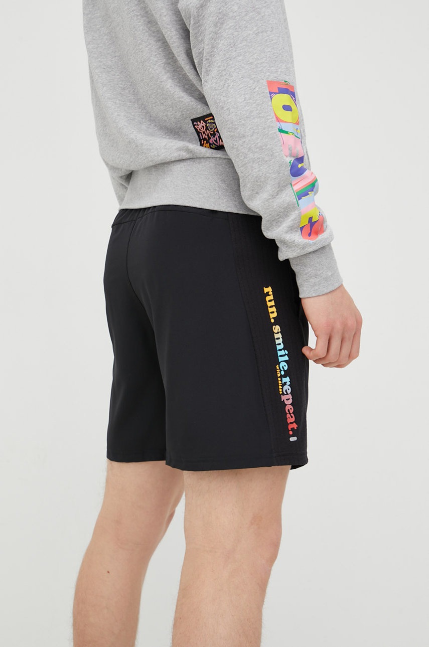 

Шорты для бега adidas Performance Signature мужские цвет чёрный