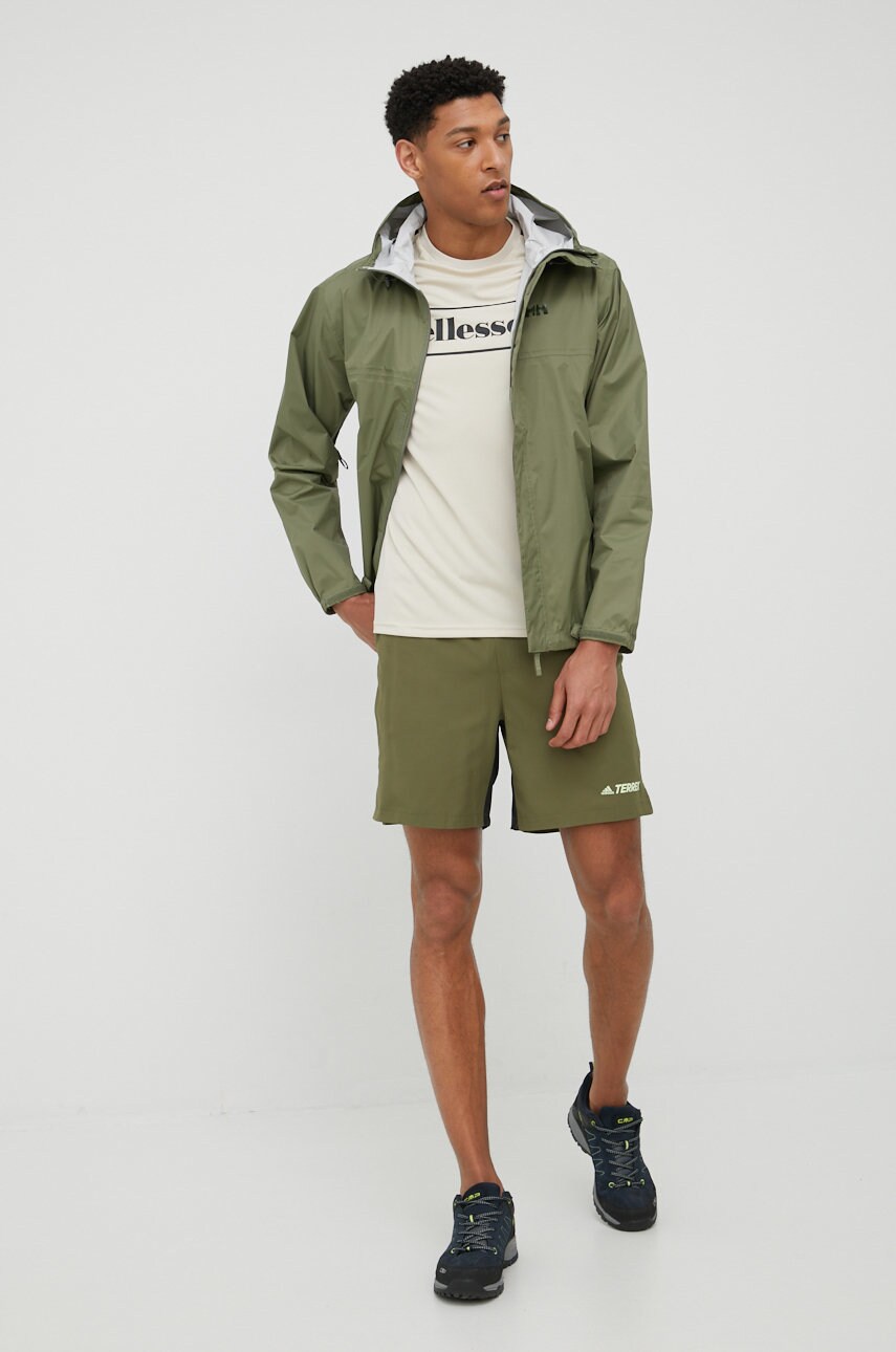 

Спортивні шорти adidas TERREX Trail HA7551 чоловічі колір зелений