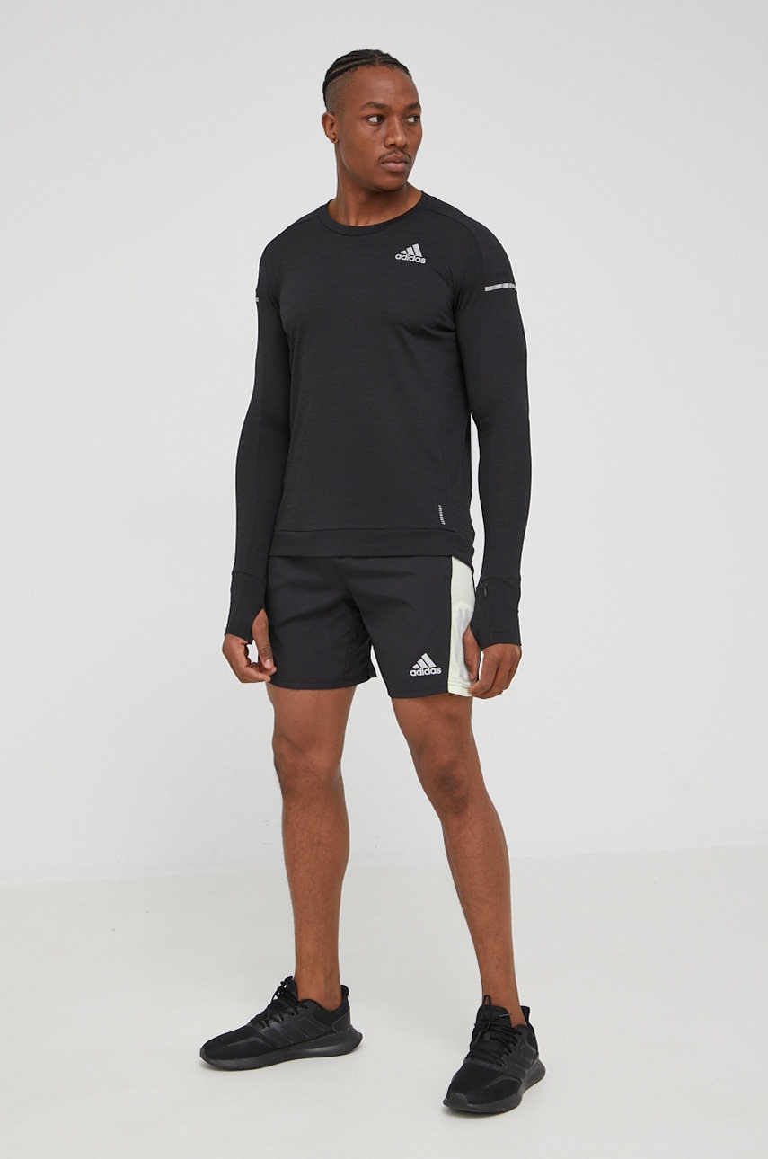 

Шорты для бега adidas Performance Own The Run HE9259 мужские цвет чёрный