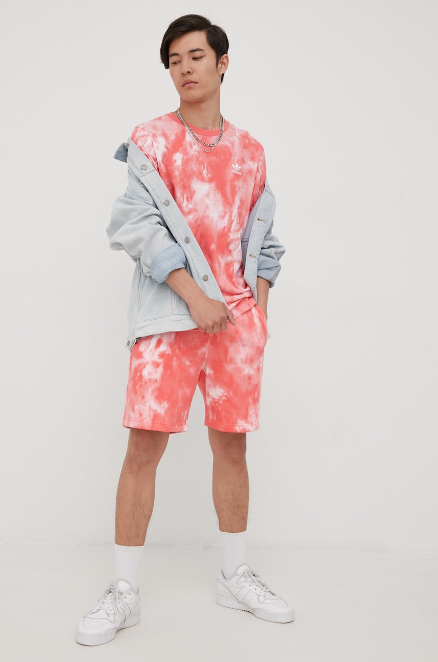 

Шорти adidas Originals Adicolor HE9434 чоловічі колір помаранчевий
