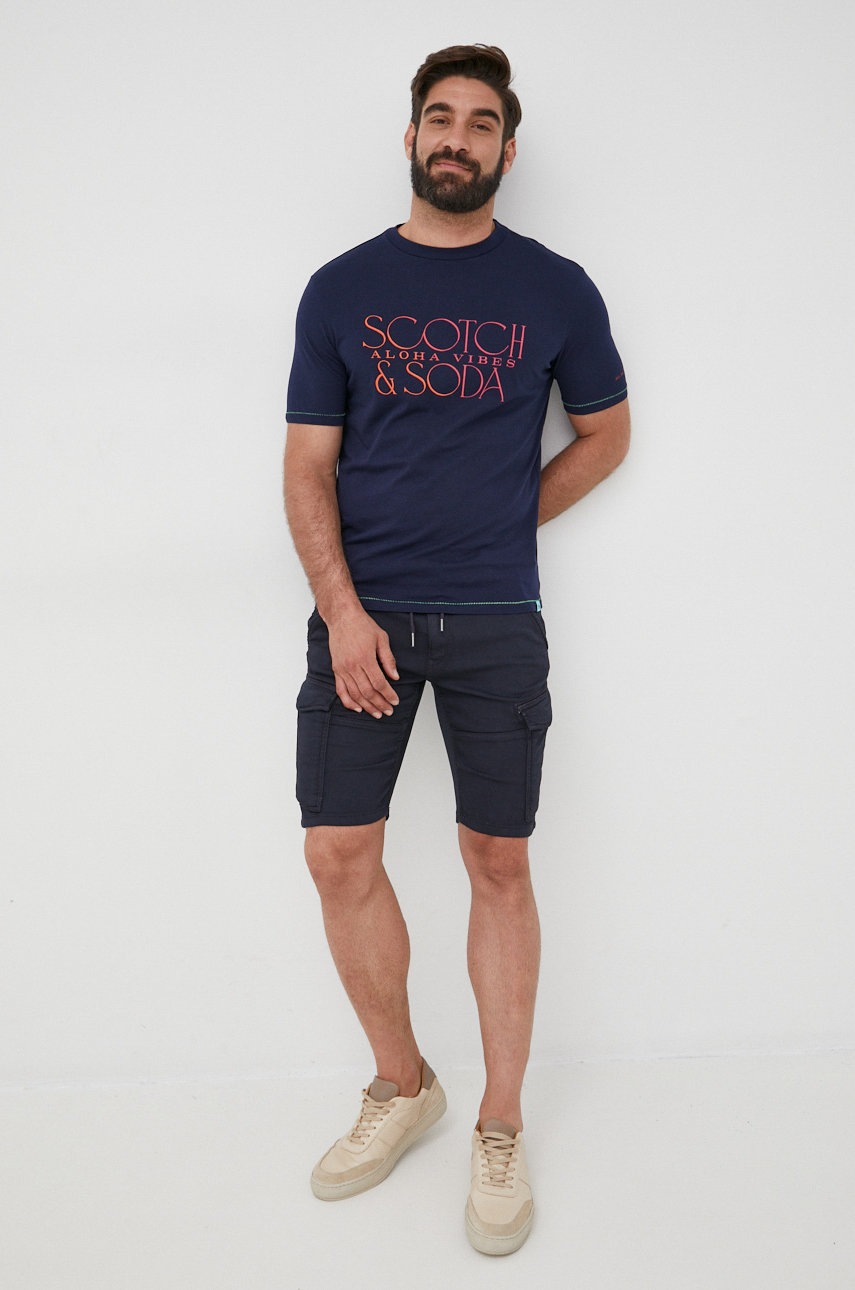 

Шорты Pepe Jeans Jared Short мужские цвет синий