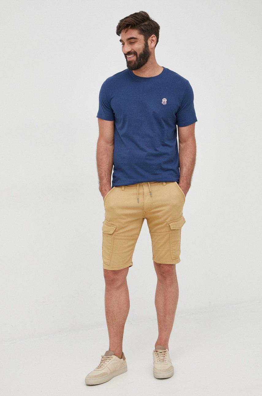 

Шорты Pepe Jeans Jared Short мужские цвет бежевый