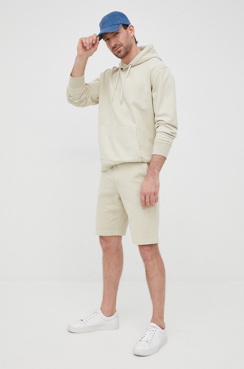 

Хлопковые шорты Pepe Jeans David Short мужские цвет зелёный