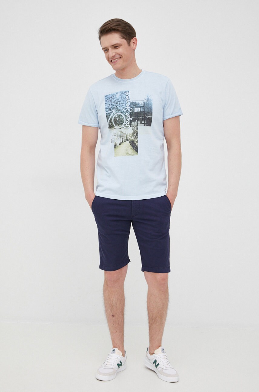 

Шорти Pepe Jeans Mc Queen Short чоловічі колір синій