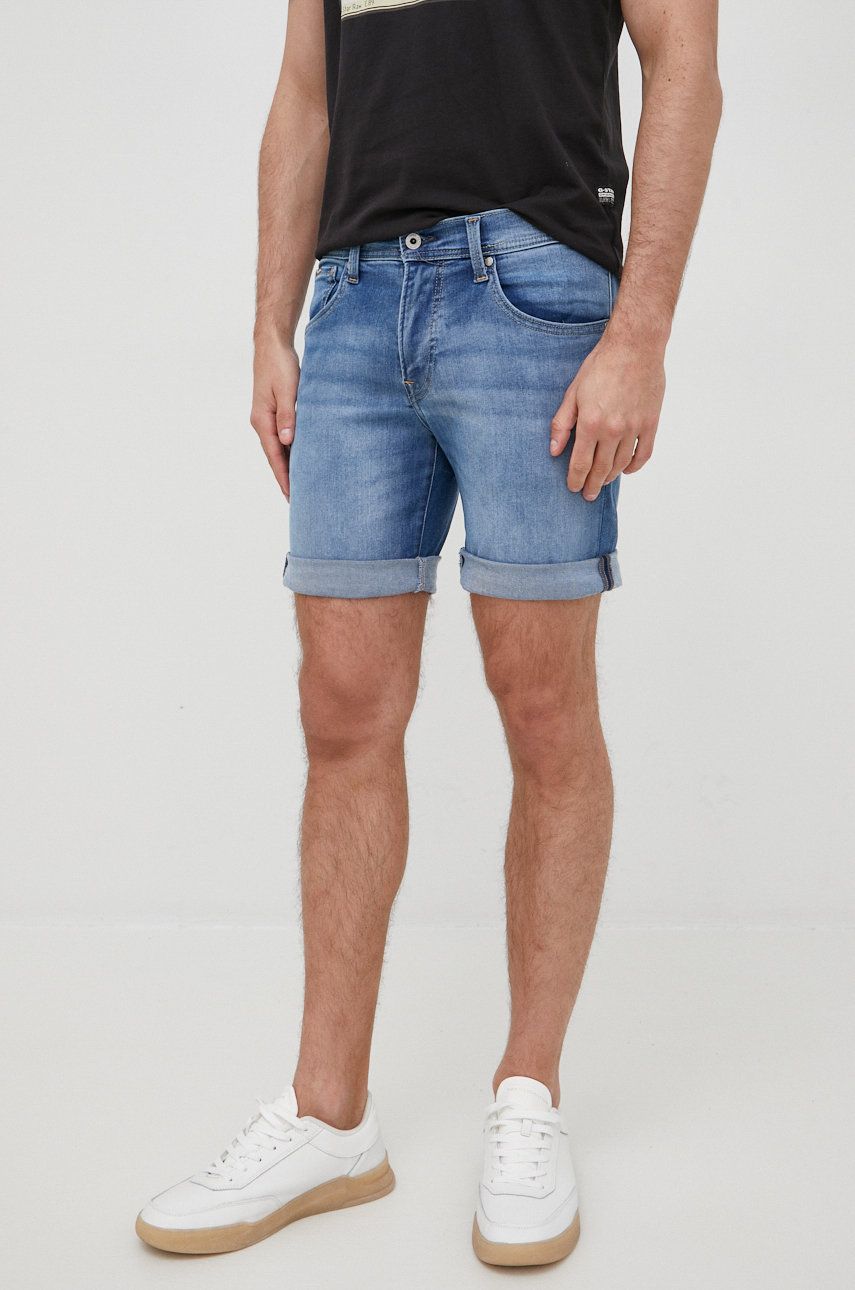 Pepe Jeans szorty jeansowe CANE SHORT męskie