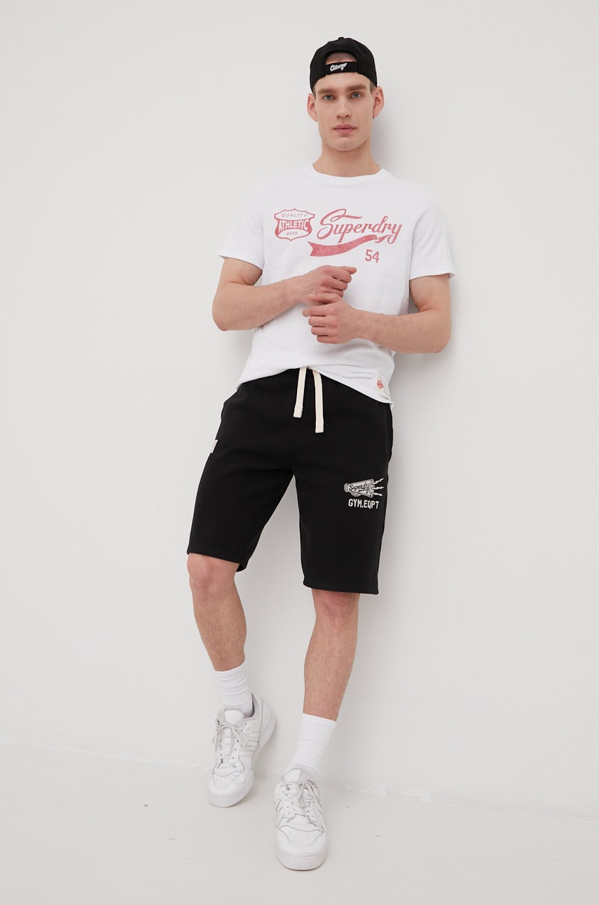 

Шорты Superdry мужские цвет чёрный