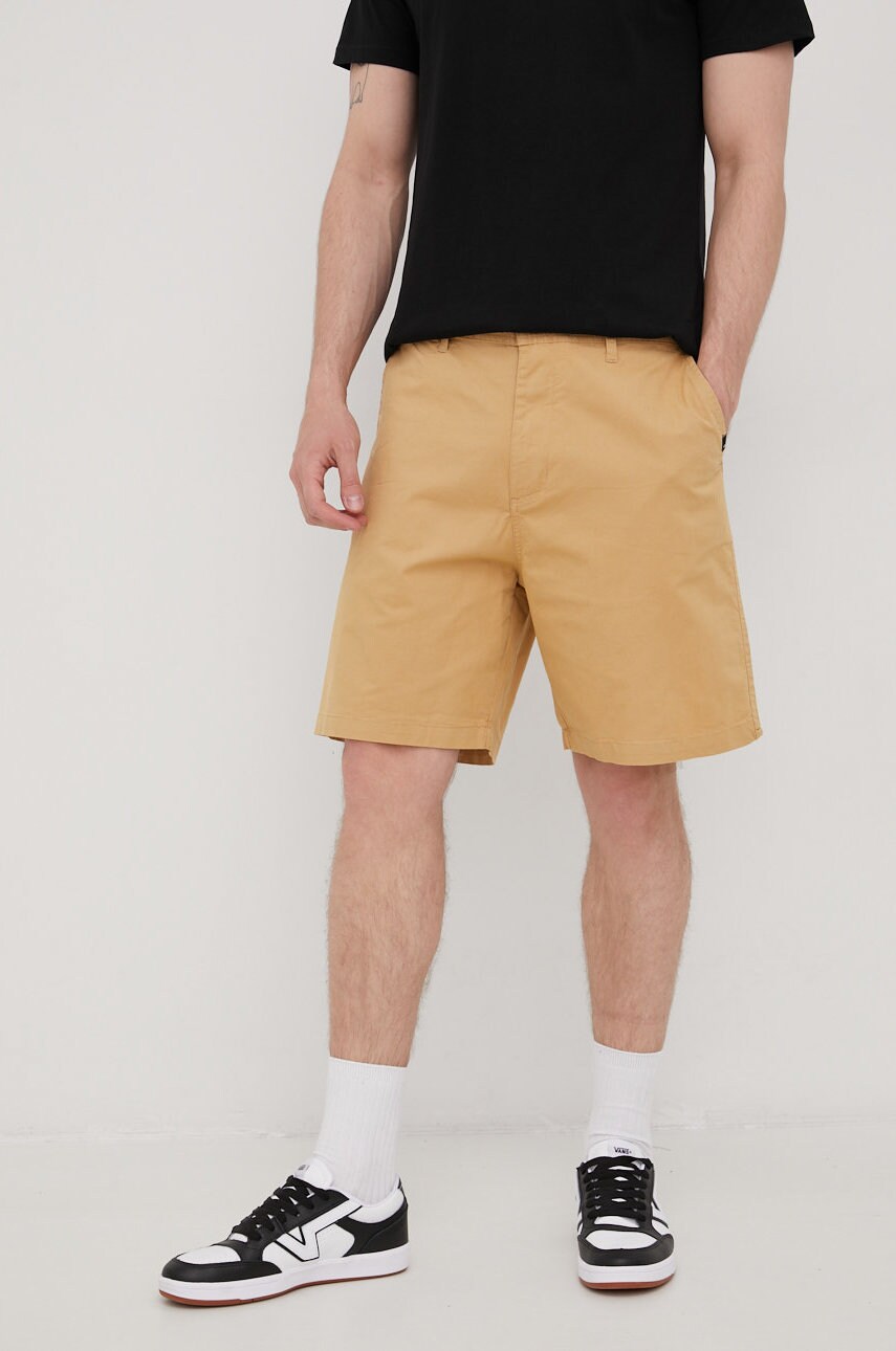 Quiksilver pantaloni scurti barbati, culoarea galben