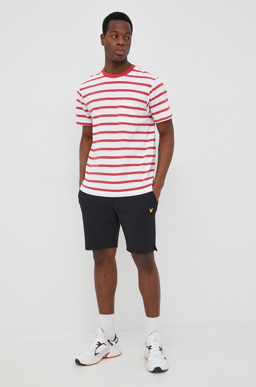 

Шорты Lyle & Scott мужские цвет чёрный