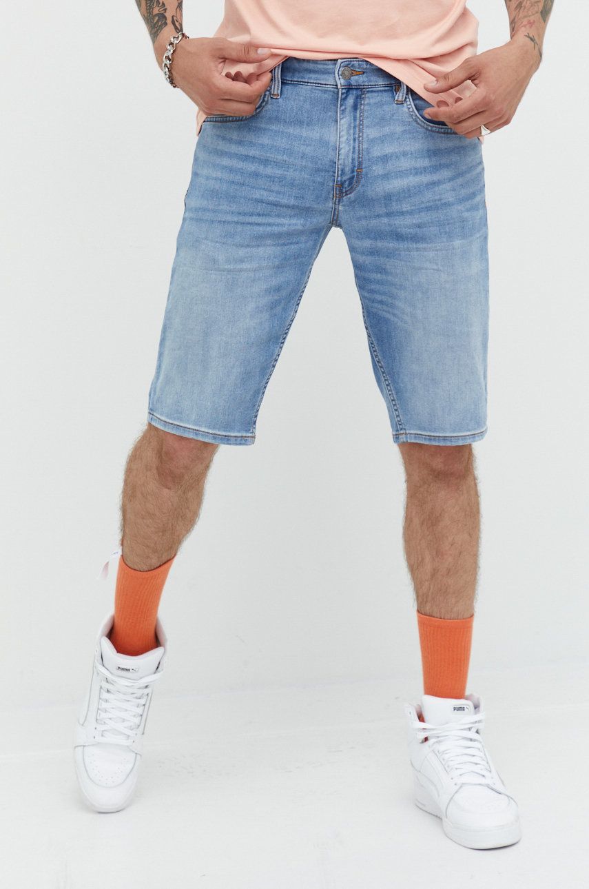 s.Oliver pantaloni scurti jeans barbati, answear.ro imagine noua