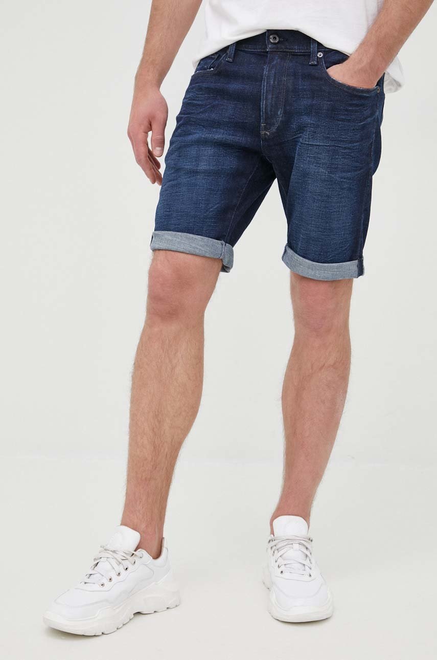 

Дънкови къси панталони G-Star Raw мъжко, Син