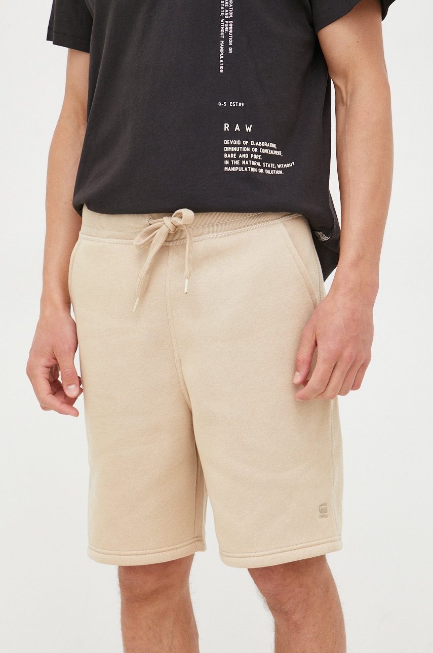 

Шорты G-Star Raw мужские цвет бежевый