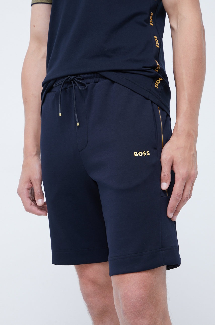 

Къси панталони Boss Boss Athleisure мъжки в тъмносиньо, Тъмносин