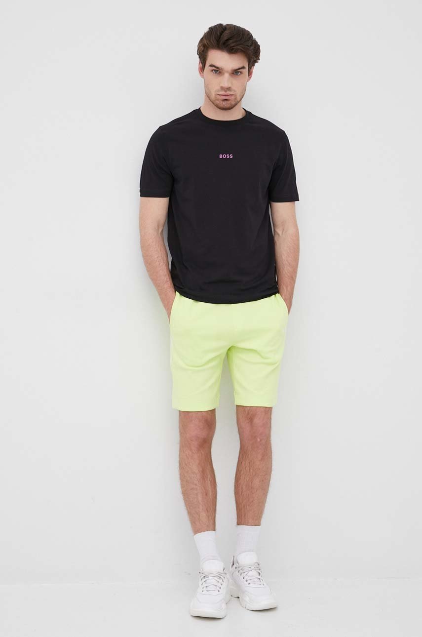 

Шорти Boss Boss Athleisure чоловічі колір зелений