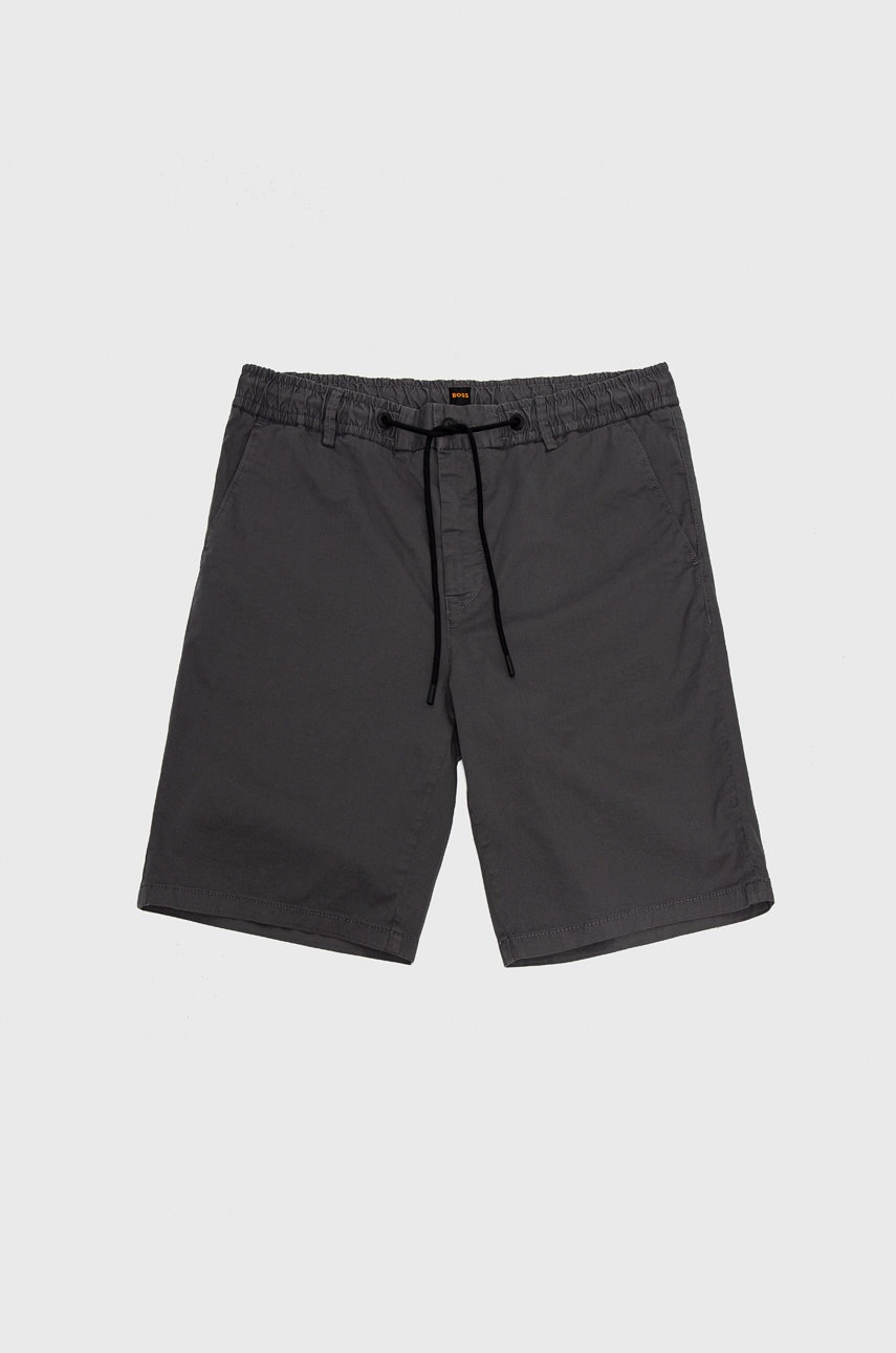 

Къси панталони BOSS Boss Casual в сиво, Сив