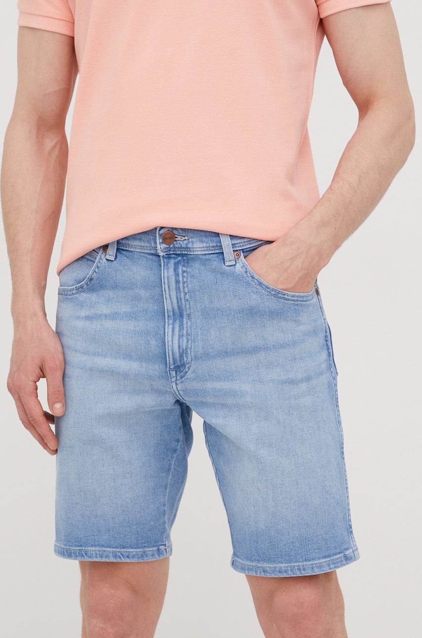 

Дънкови къси панталони Wrangler, Син