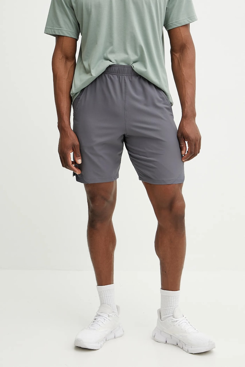Under Armour pantaloni scurți de antrenament barbati, culoarea gri