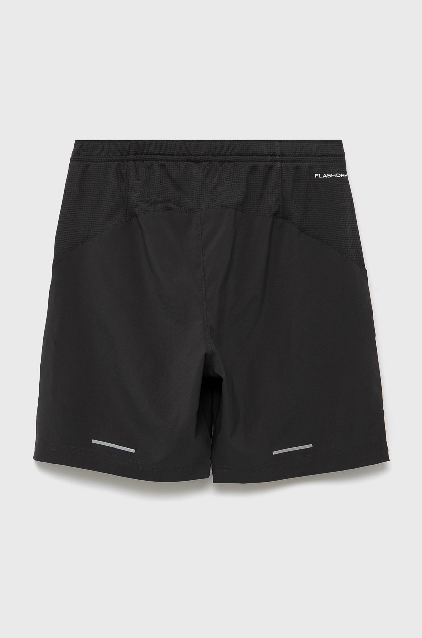 

Дитячі шорти The North Face колір сірий регульована талія