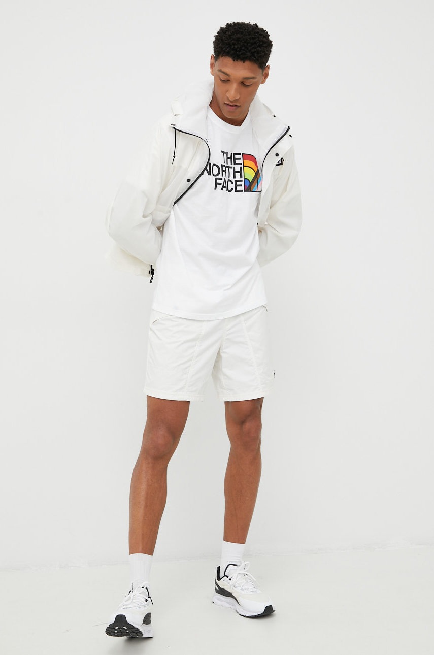 

Шорты The North Face Outline мужские цвет бежевый