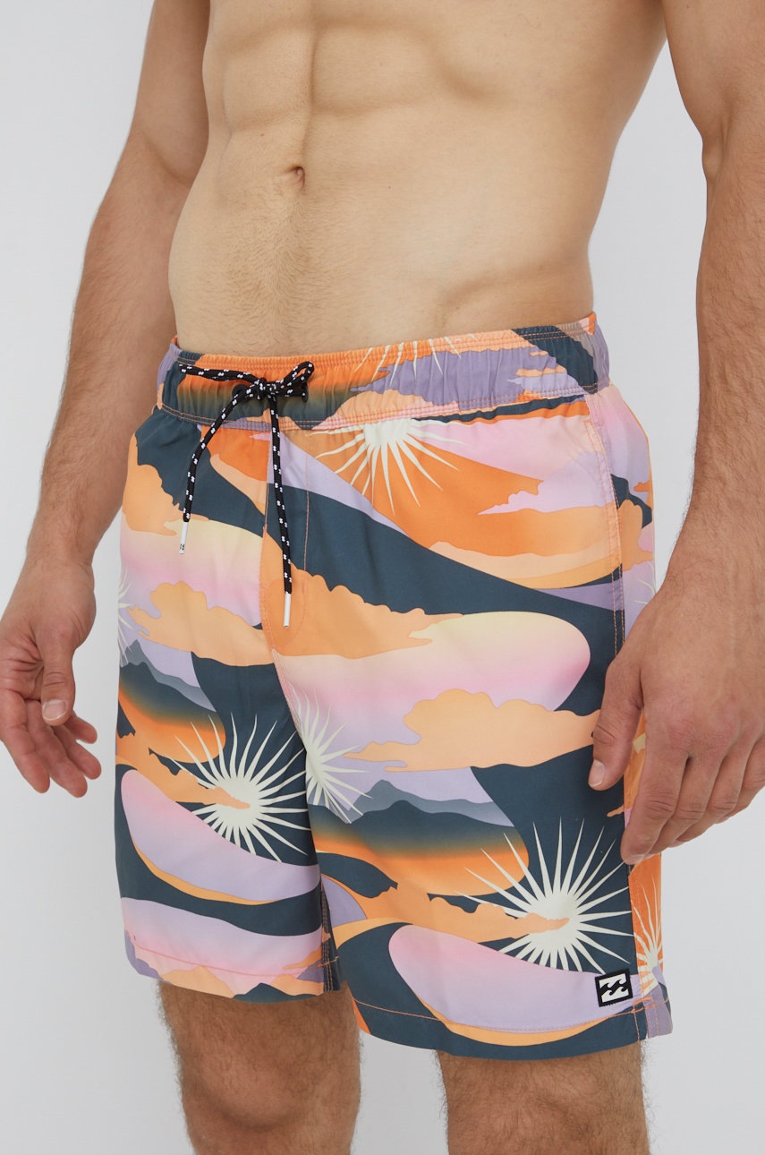 

Купальные шорты Billabong цвет оранжевый