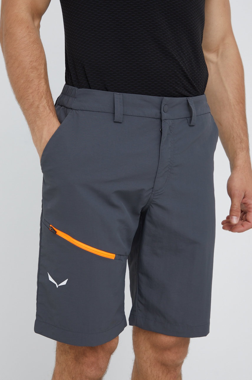 

Шорты outdoor Salewa Iseo Dry мужские цвет серый