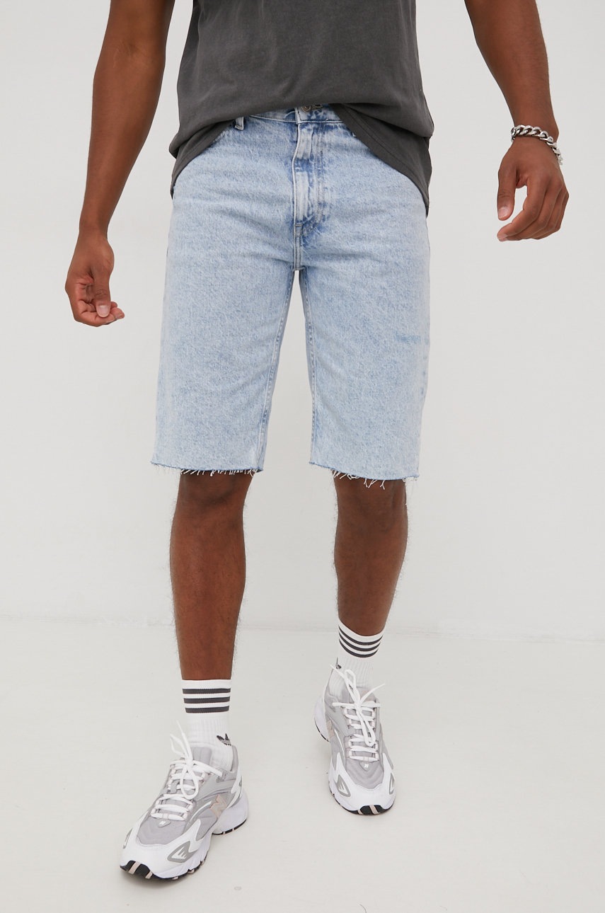 

Дънкови къси панталони Tommy Jeans, Син