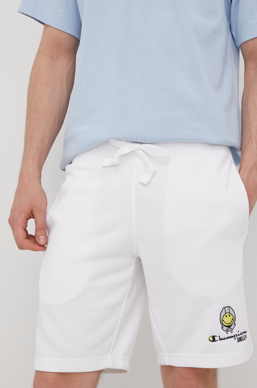 

Къси панталони Champion Champion X Smiley 218219 в бяло, Бял