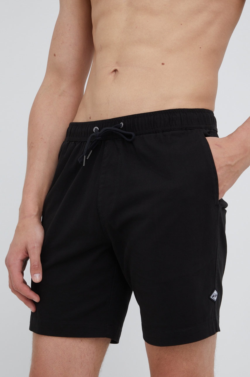 

Къси панталони Billabong в черно, Черен