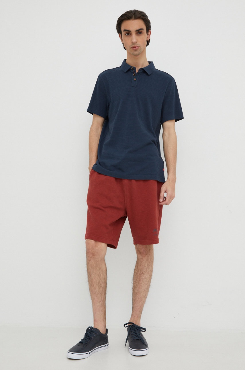 

Хлопковые шорты Mustang Jim Sweat Sl Shorts мужские цвет бордовый