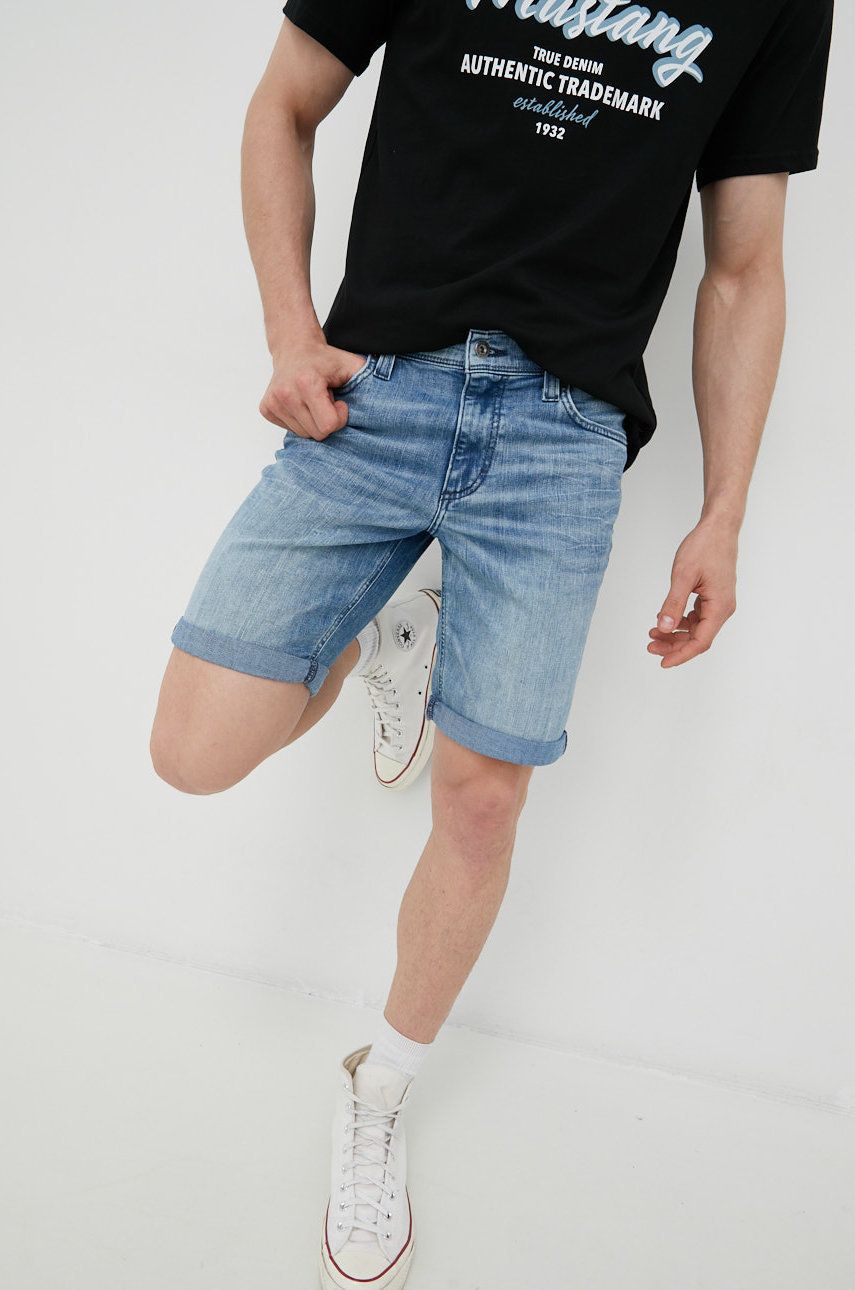 Mustang Pantaloni Scurti Jeans Washington Shorts Barbati,