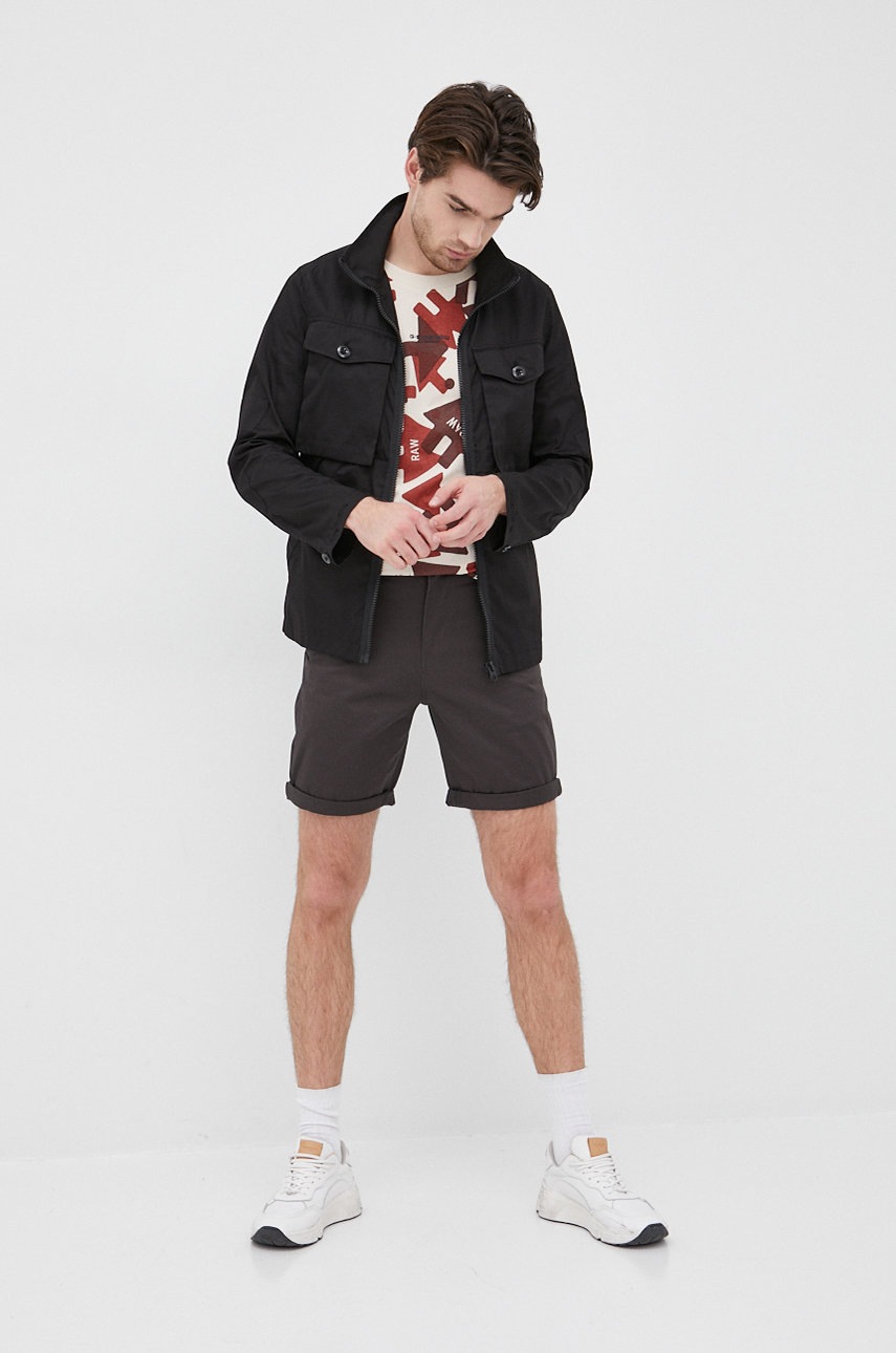 

Шорти G-Star Raw чоловічі колір сірий