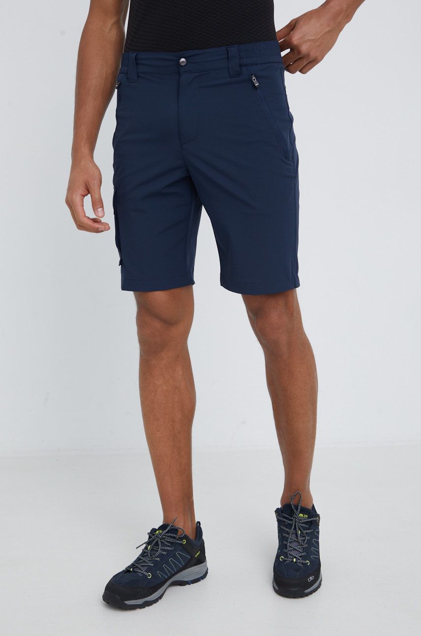 Outdoorové šortky CMP tmavomodrá barva - námořnická modř -  90 % Polyamid