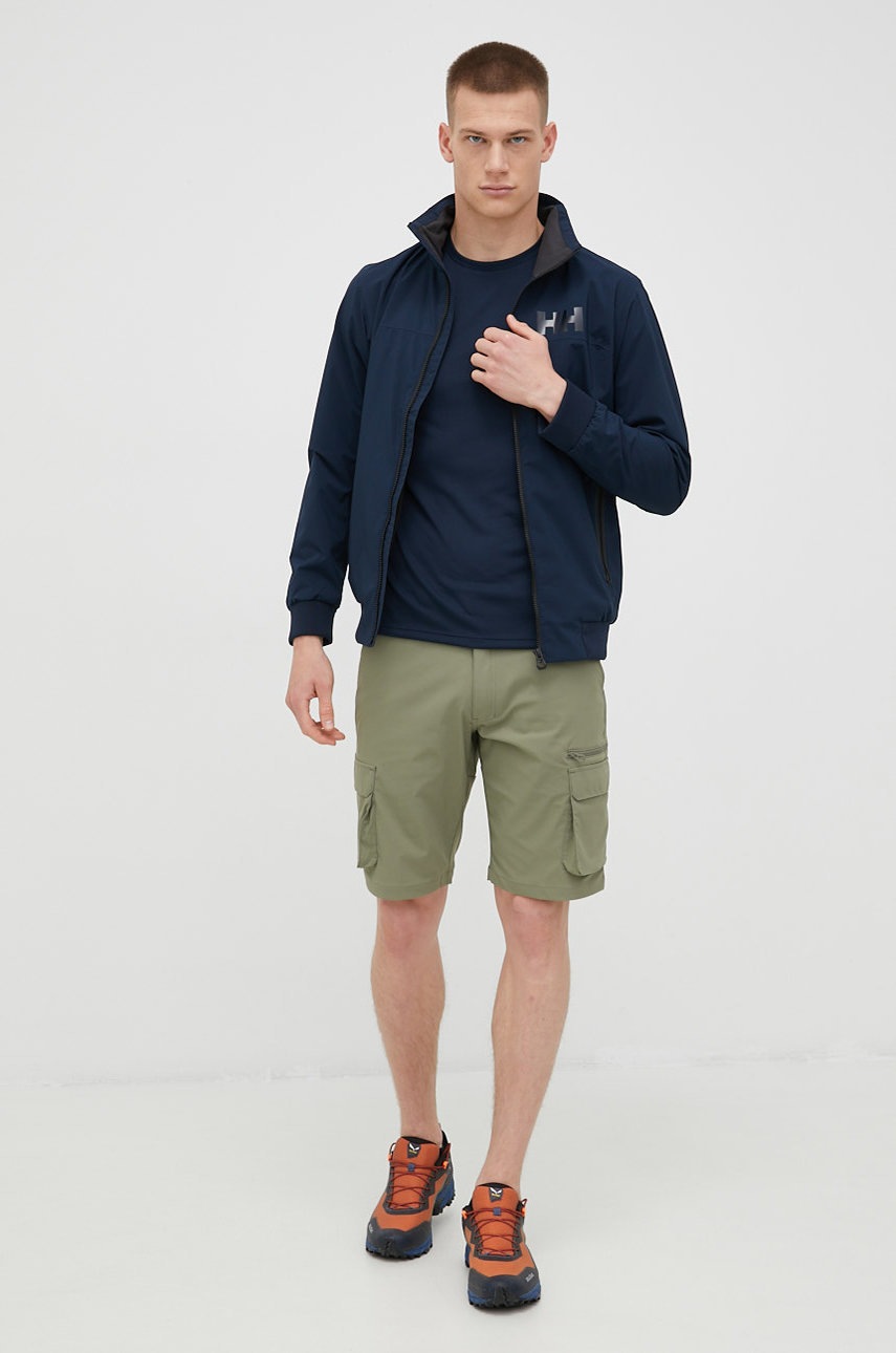 

Шорты outdoor Helly Hansen Maridalen мужские цвет зелёный