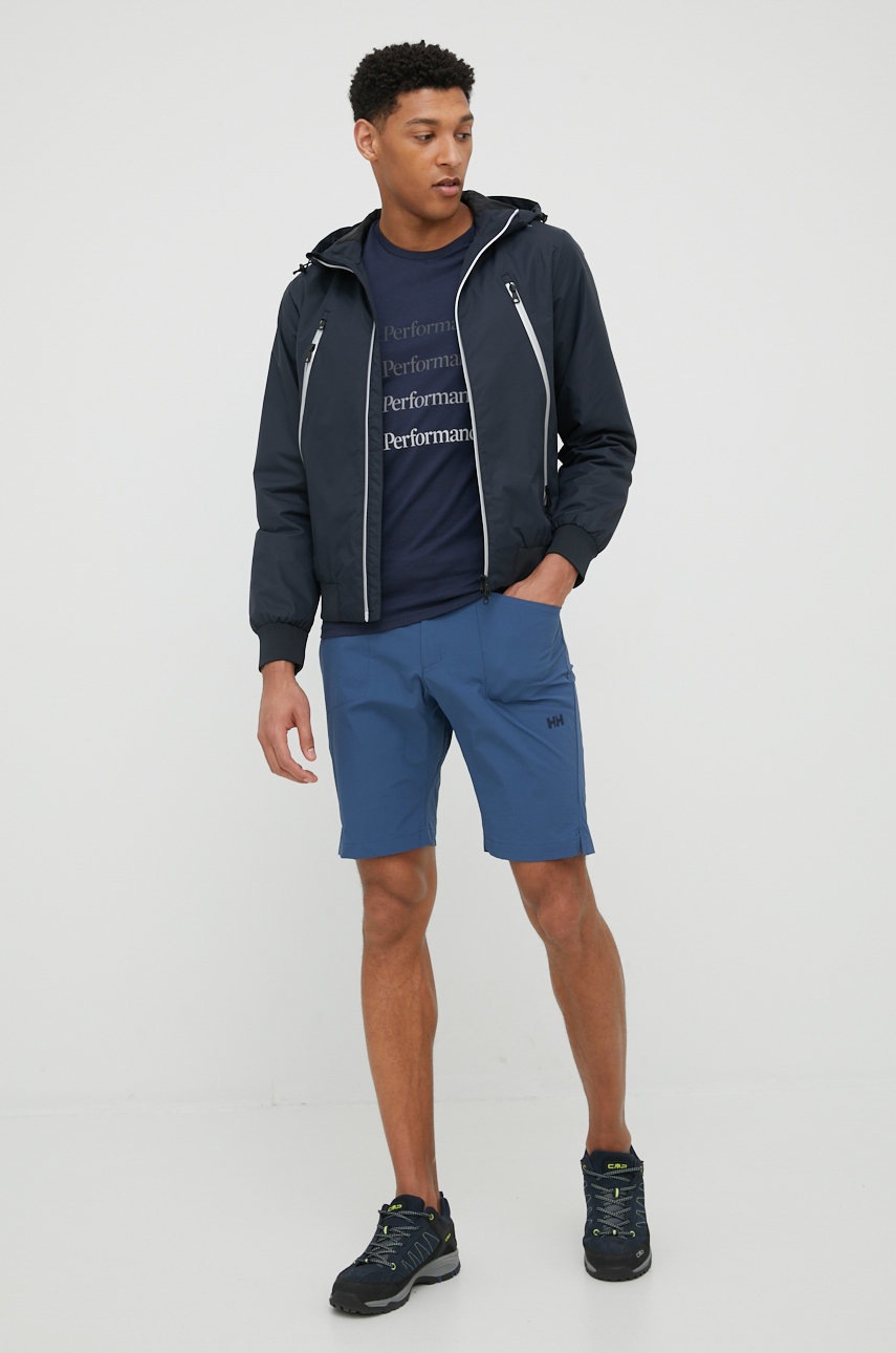 

Шорти outdoor Helly Hansen Tinden чоловічі колір синій