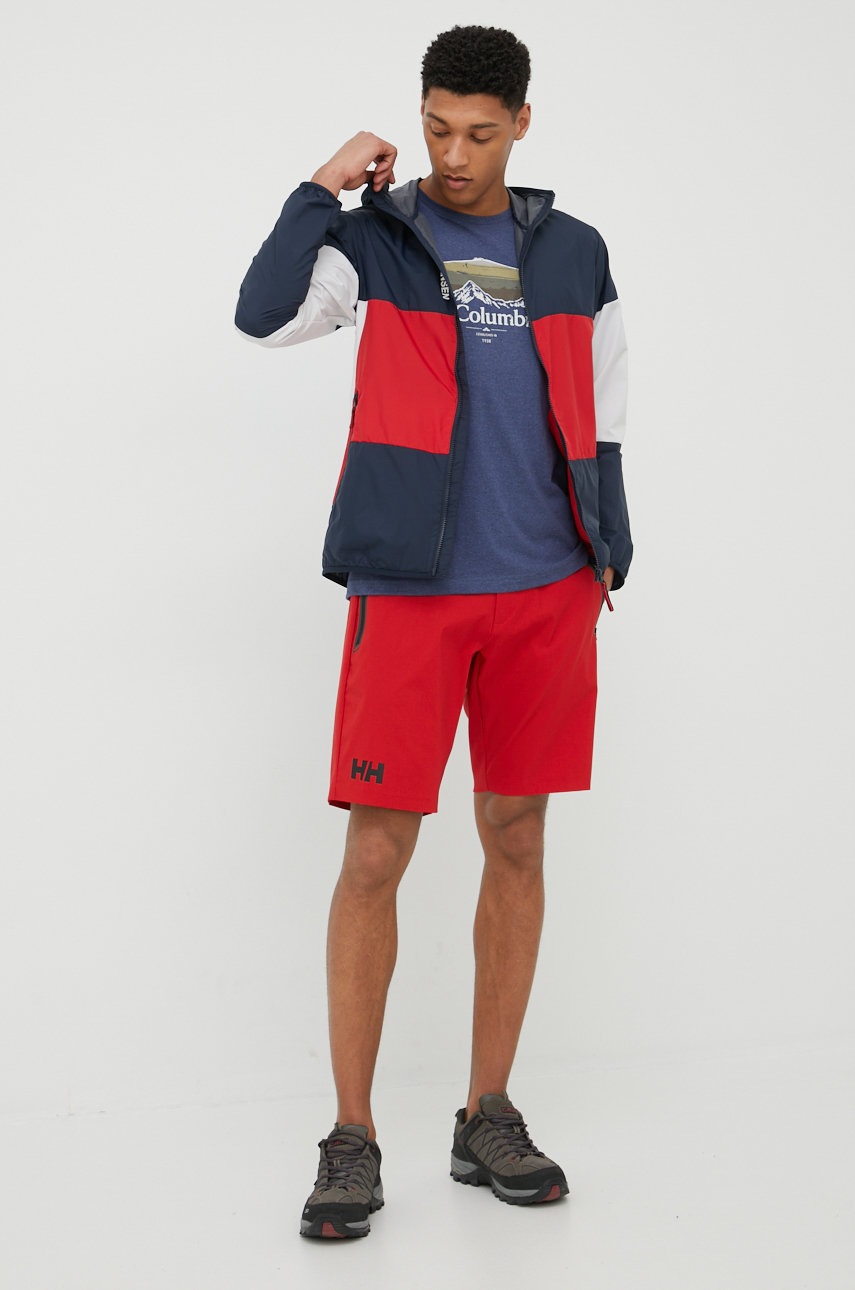 

Шорти outdoor Helly Hansen Racing чоловічі колір червоний
