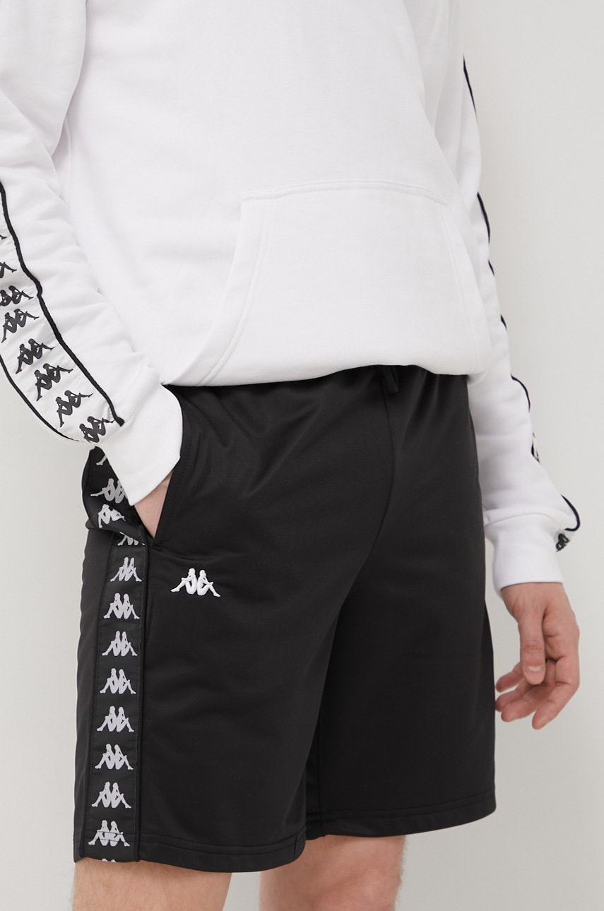 Kappa pantaloni scurti barbati, culoarea negru