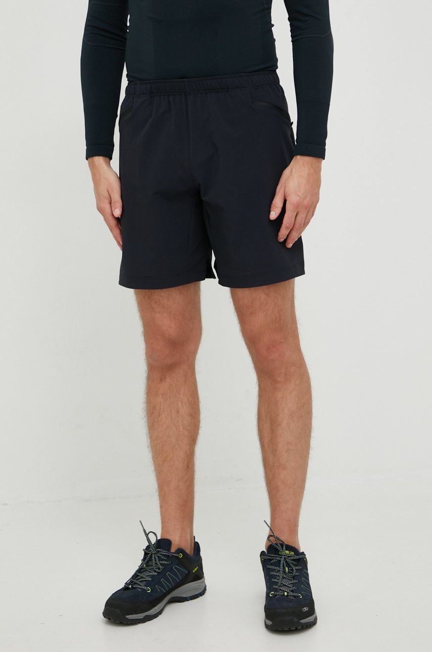 Rossignol pantaloni scurți outdoor barbati, culoarea negru
