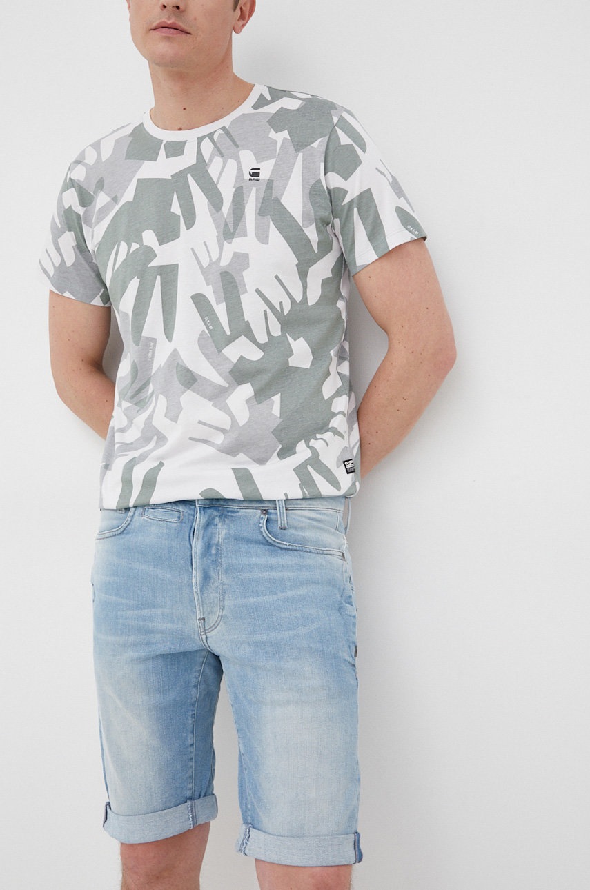 

Дънкови къси панталони G-Star Raw, Син