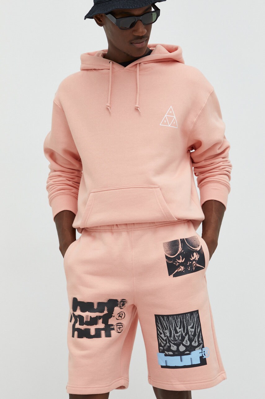 Huf pantaloni scurti barbati, culoarea portocaliu