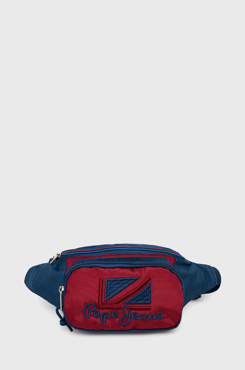 

Детска чанта за кръст Pepe Jeans в бордо