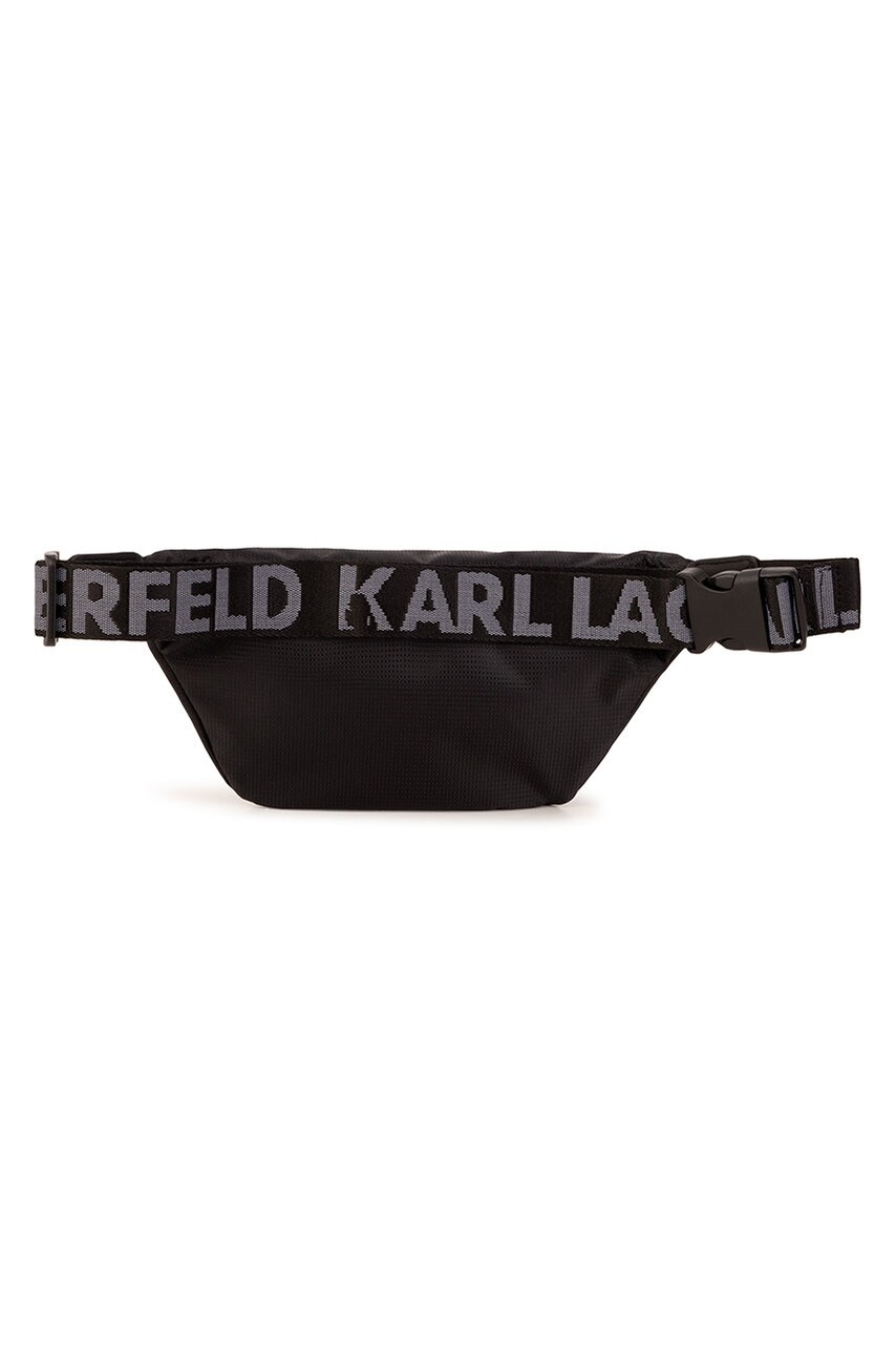 

Дитяча сумка на пояс Karl Lagerfeld колір чорний