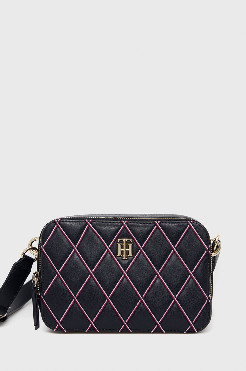 

Чанта Tommy Hilfiger в тъмносиньо, Тъмносин