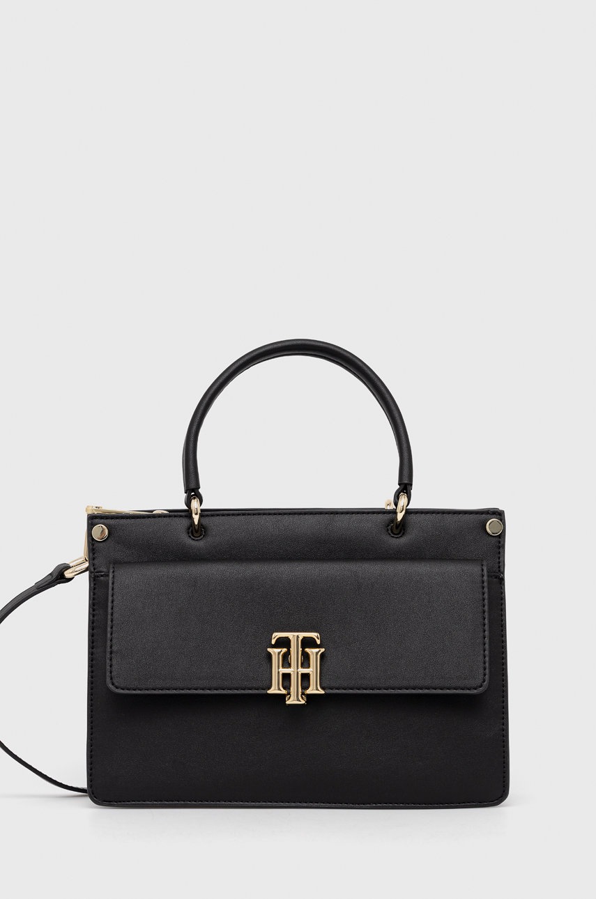 

Чанта Tommy Hilfiger в черно, Черен